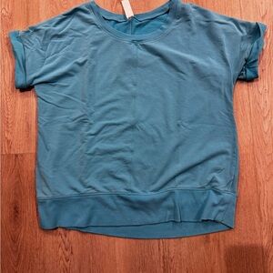 Green Tea Short Sleeved Sweatshirt